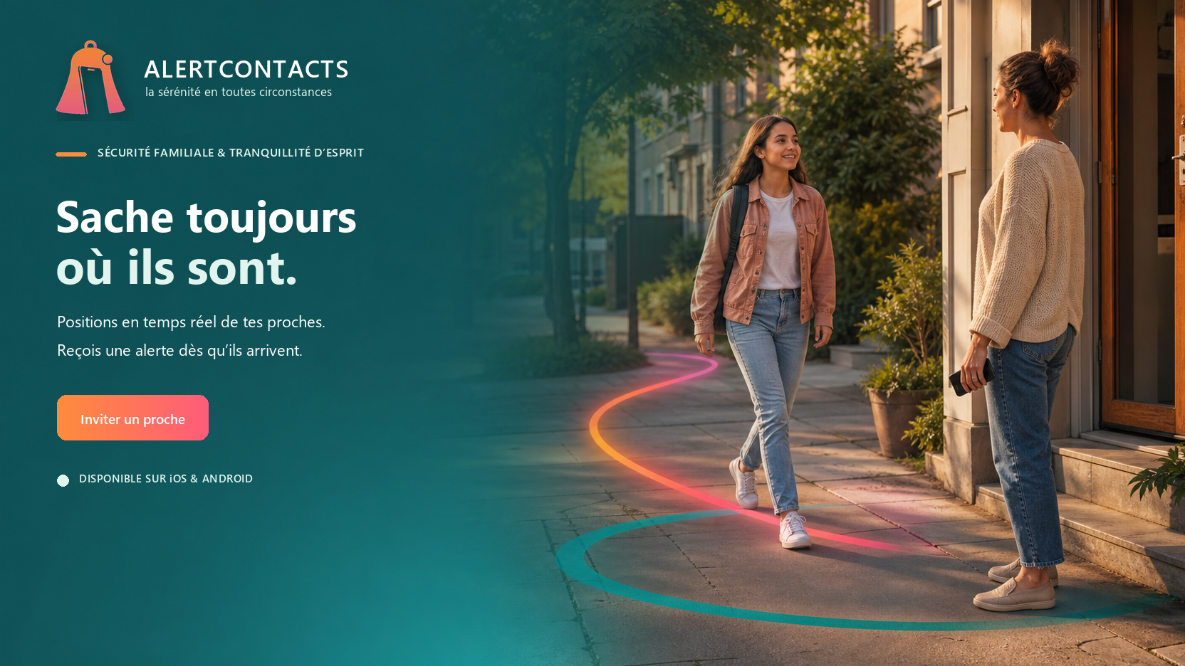Bannière du projet AlertContacts